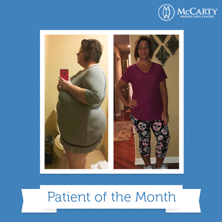 weight loss patient of the month