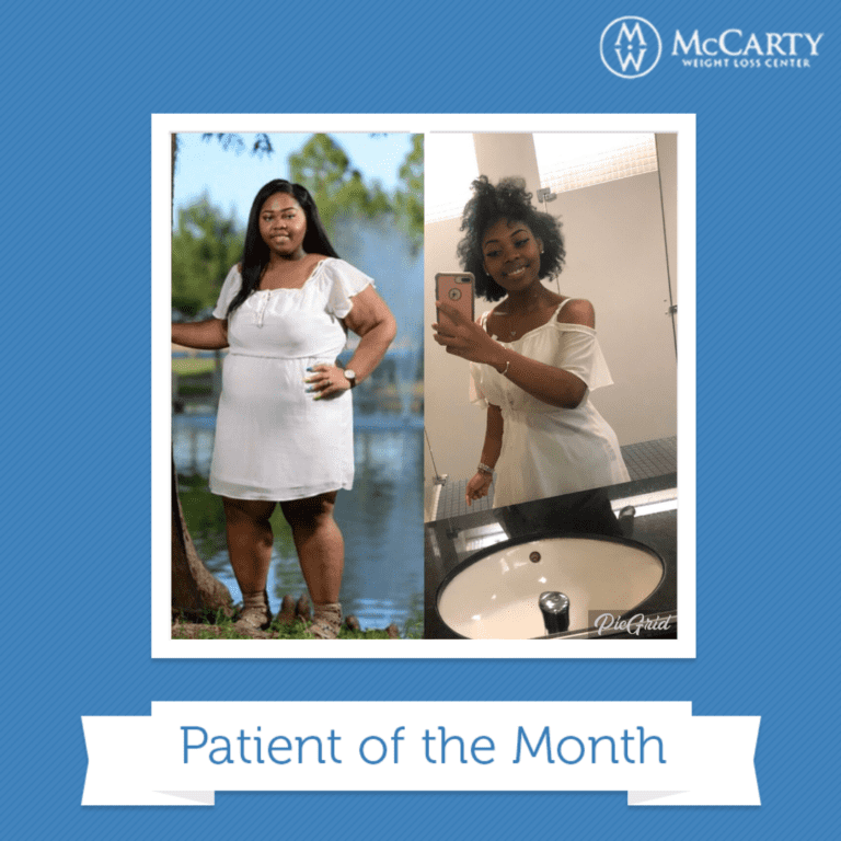 Patient of the Month - McCarty Weight Loss Center Dallas - Best Weight Loss Surgeon Dallas