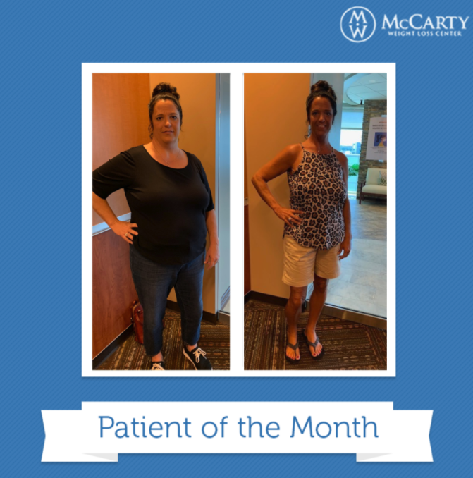 Patient of the Month - Best Dallas Weight Loss Surgeon - McCarty Weight Loss Center